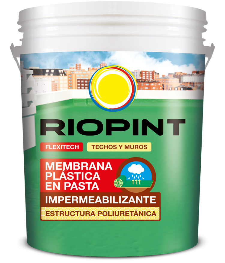 FLEXITECH Membrana en Pasta Impermeabilizante Estructura Poliuretánica